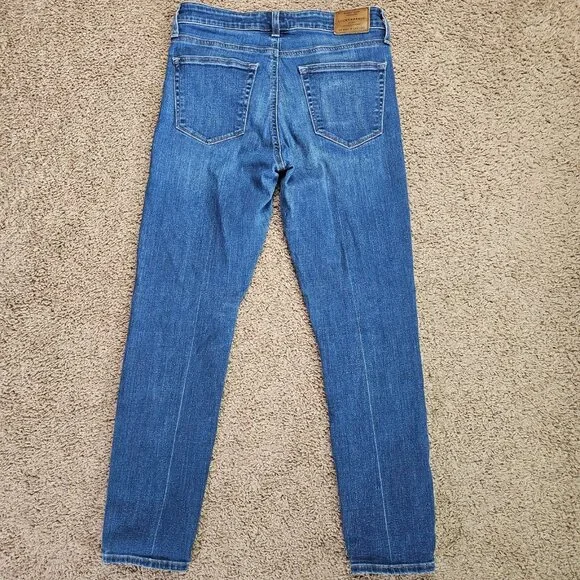 Lucky Brand Jeans Womens 4/27 Blue Hayden Skinny Medium Wash Stretch Denim 30x27 - Picture 2 of 11